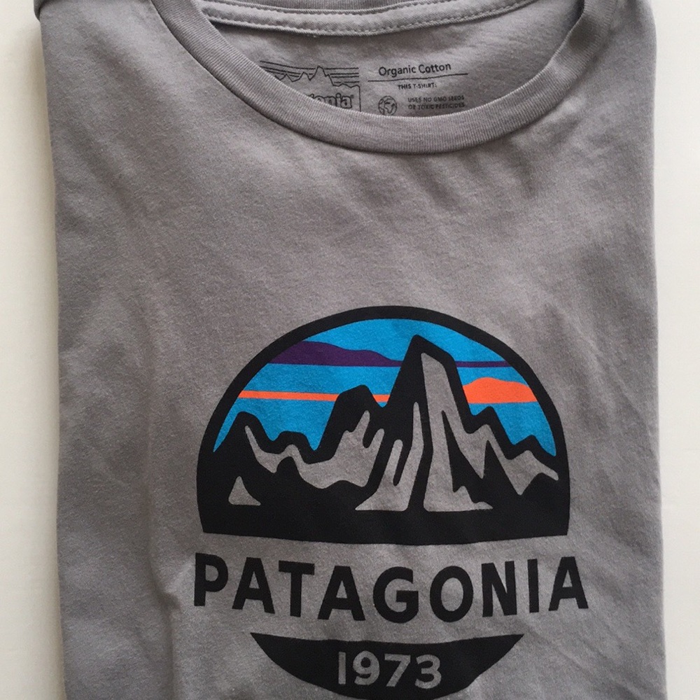 Patagonia Men's Fitz Roy Scope Organic Cotton Tee